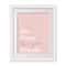 16" x 20" Eat Sleep Love White Framed Print Wall Art